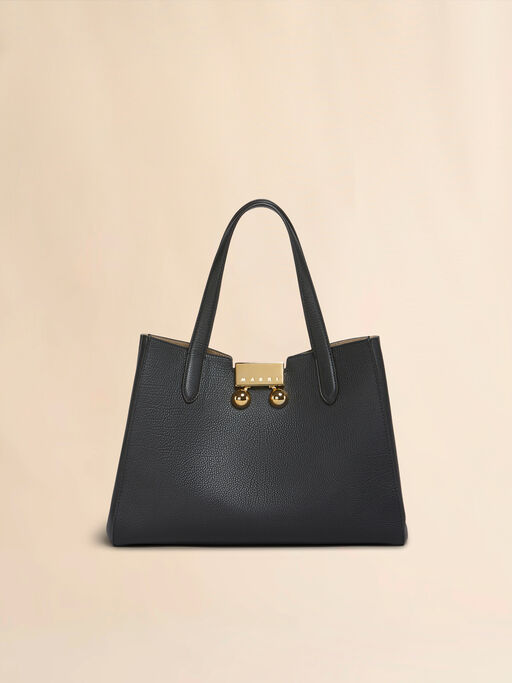 Black leather Trunkaroo Tote handBag - Handbags