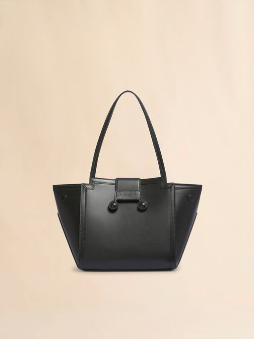 Black leather Mini Riviera Bag - Handbags
