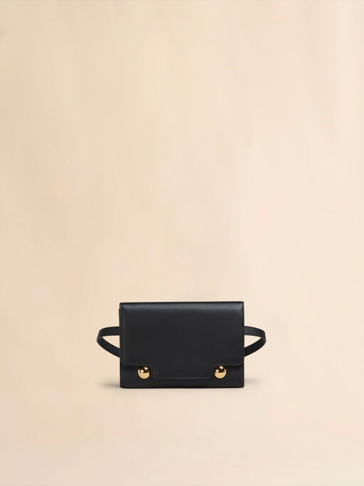 Black leather Trunkaroo bum bag - Belt Bags