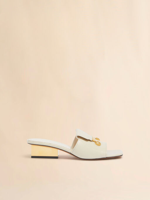 White leather Trunkaroo sandal - Sandals