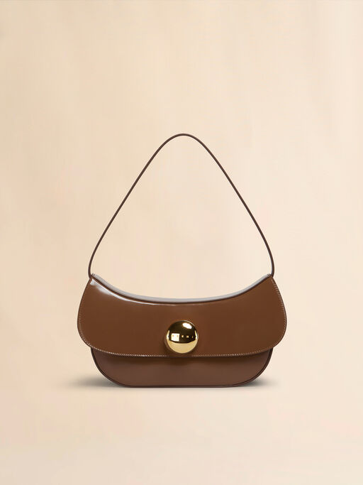 Brown leather Butterfly medium hobo bag - Shoulder Bags