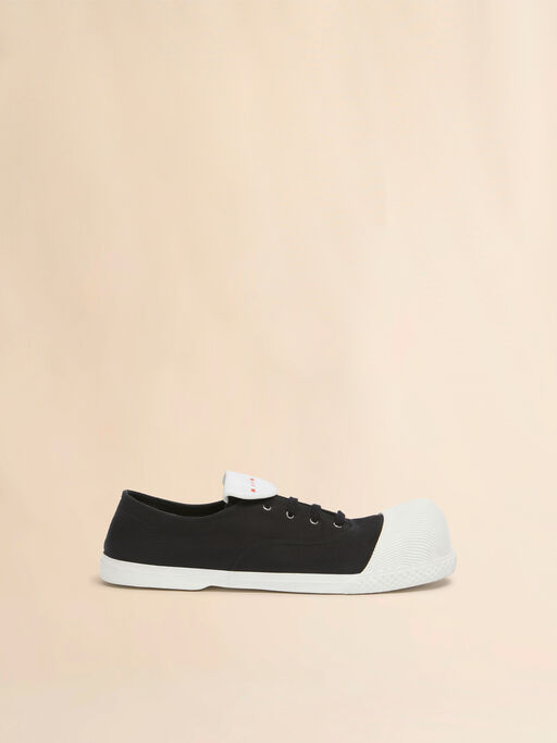 Black canvas New Wave sneaker - Sneakers