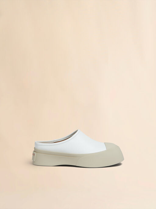 White leather Pablo sabot - Sneakers